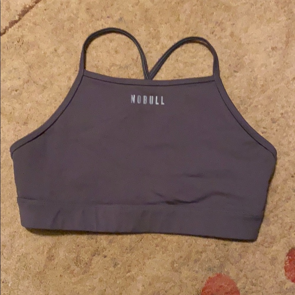Nobull high neck single strap bra